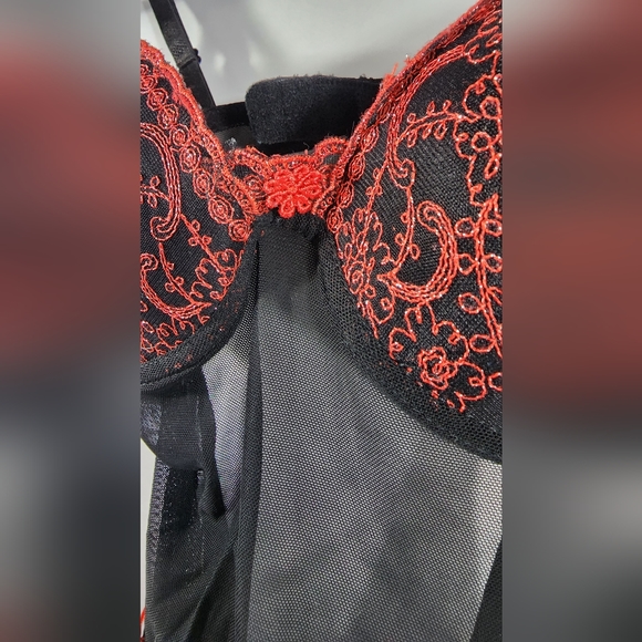 ❤️ JUST SEXY LINGERIE ALL IN ONE CORSET / TEDDY - MEDIUM ❤️ - Picture 6 of 16